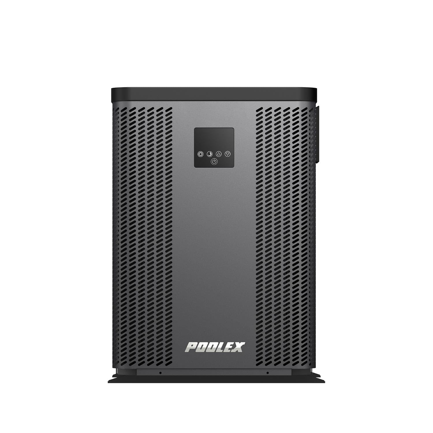 POOLEX - PC-TOP060 Silverline Top – Vertikale Wärmepumpe für Pool, einphasig, 20 – 40 m³ – Full Inverter – Heizung und Kühlung – Premium und langlebiges Design – kompatibel mit Salzbehandlung