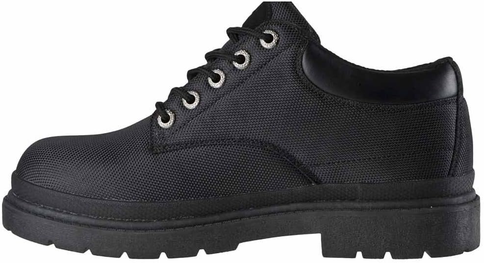 Lugz Men's Drifter Lo Ballistic, Black, 10 D US