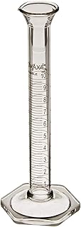Lamotte 0416 Glass Graduated Cylinder, 10 mL Volume
