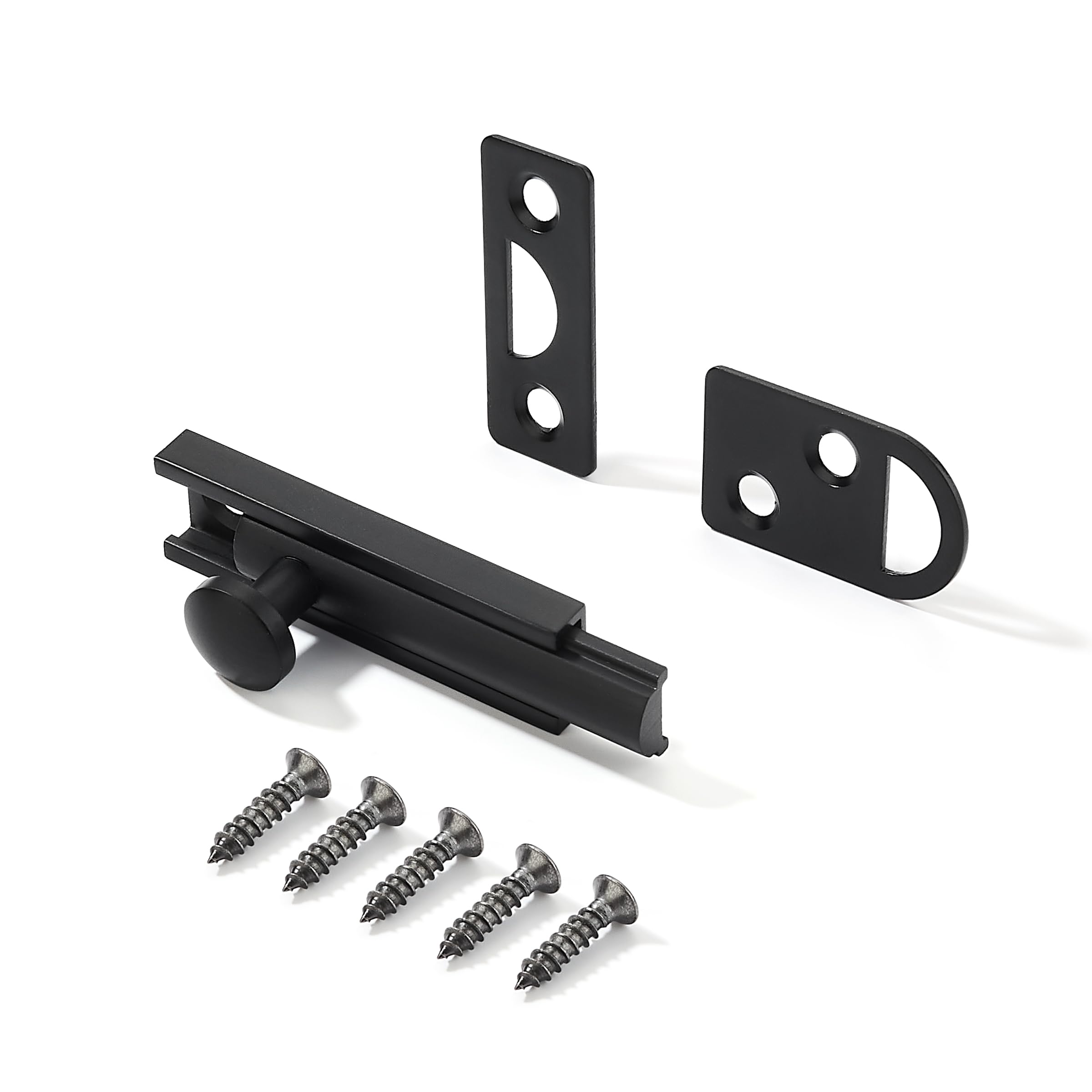 matte black latches bolts product photo