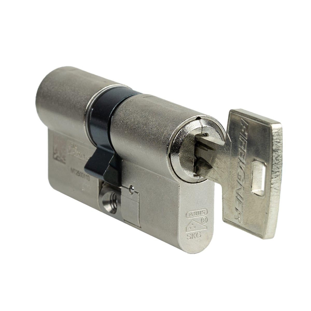 ABUS MAGTEC 2500 Doppelzylinder 35|30 | Magnet-Technologie | Kopierschutz Bohrschutz Ziehschutz | Not- und Gefahrenfunktion | Patentschutz | 5 Schlüssel + Sicherungskarte | Einzelschließend