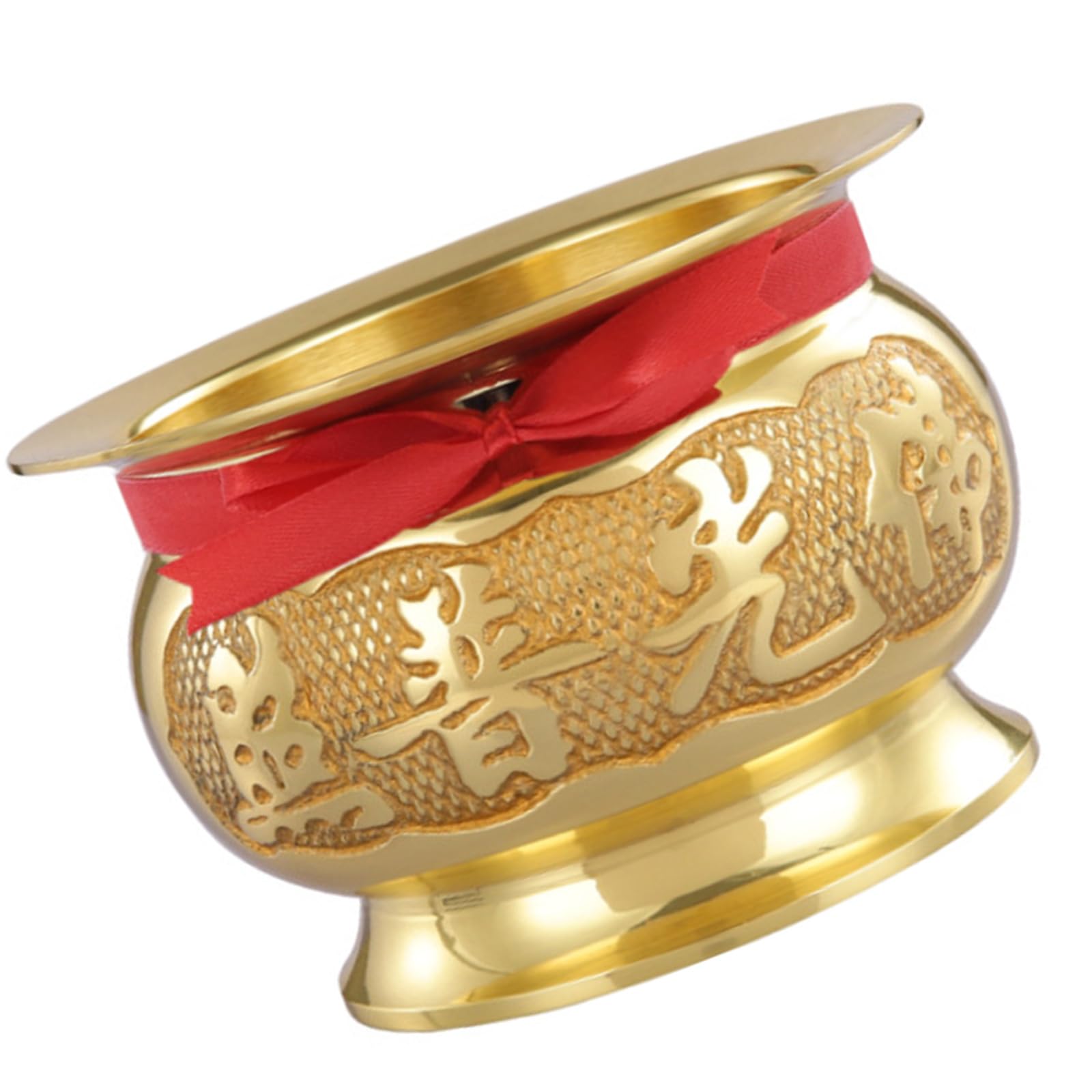 Tsophreniq Brass Incenses Burners Chinese Decors Temple Censers Meditations Offering Bowl Table Decors Holder for Buddhas Vintage Holder