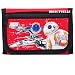 Disney Star Wars Robot Character Authentic Licensed Trifold Wallet (Red)