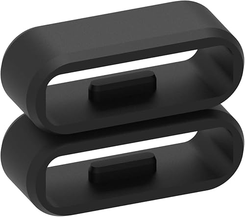 Miniatura 5 de Anillos de sujeción compatibles con Garmin Vivosport/Approach X10, X40/Forerunner 255S, 265S, 45S/Venu 2S, 3S/Vivoactive 4S, correa de repuesto de