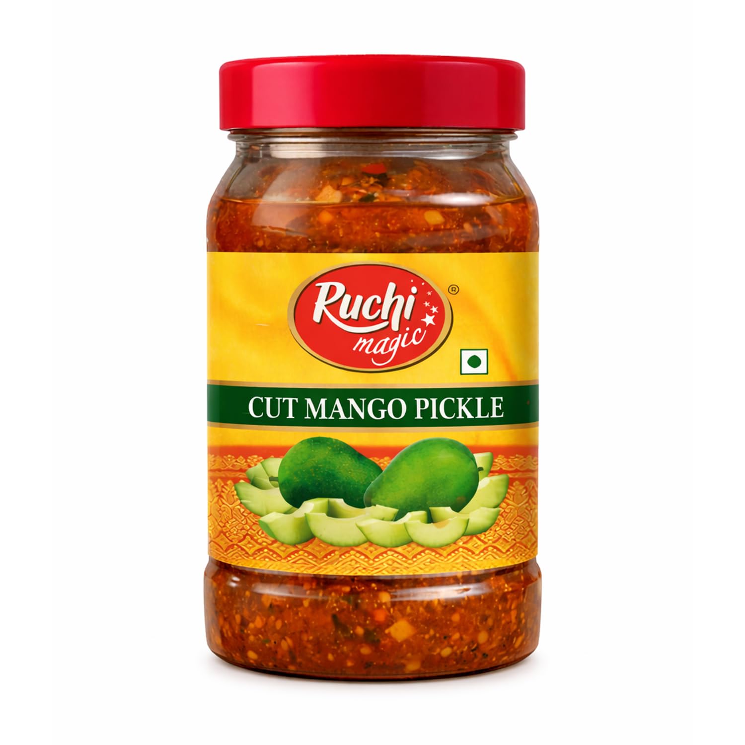 Ruchi Magic Cut Mango Pickle – Authentic South Indian Style | 65% Mango Pieces | Tangy & Spicy Traditional Taste | Perfect Addition to Indian Meals – 1 kg-picture-25