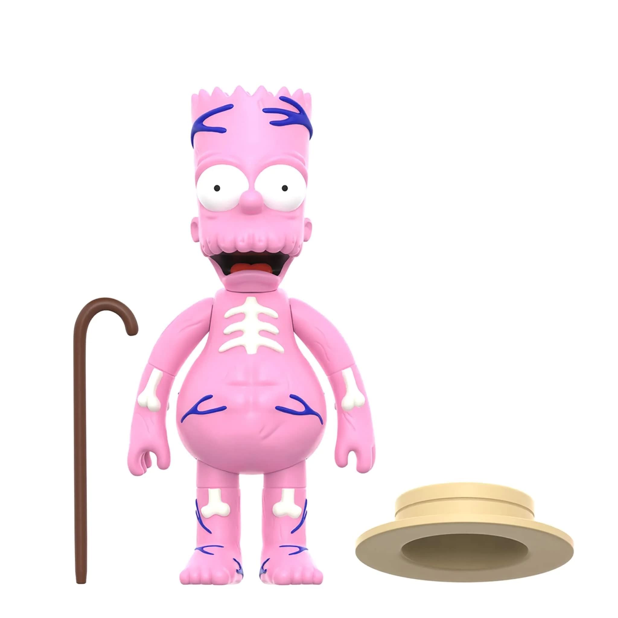 Super7 The Simpsons Treehouse of Horror Inside Out Bart - Figura de acción de Los Simpsons de 3.75 pulgadas, colección clásica de serie de televisión y juguetes retro