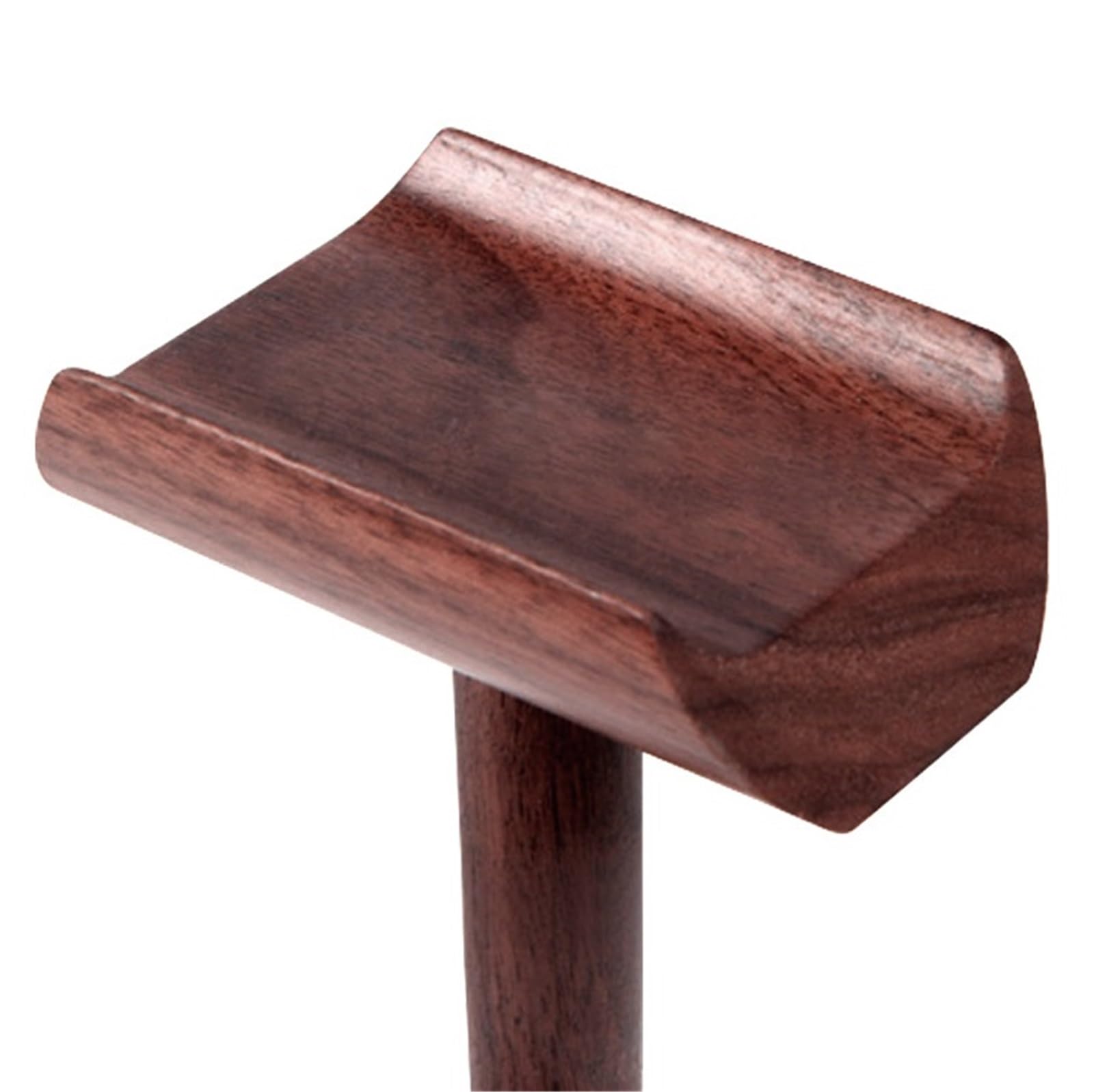 Kopfhörerständer Kopfhörerständer Aus Holz, Headset-Halter, Kopfmontierter Kreativer Headset-Rack Headset Ständer(Walnut)