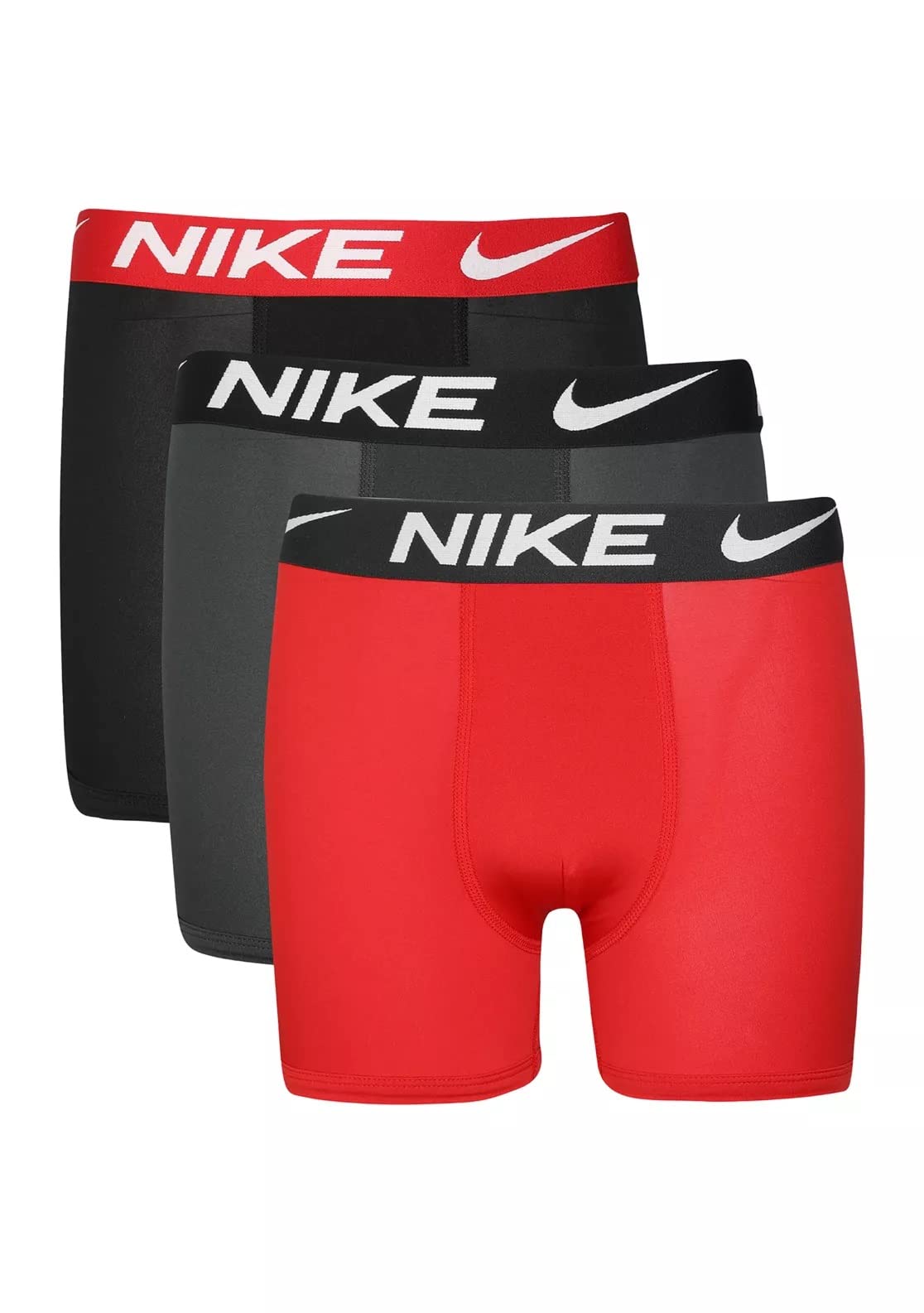 Nike Boys' Dri-FIT Essentials Micro Solid 3-Pack Boxer Briefs