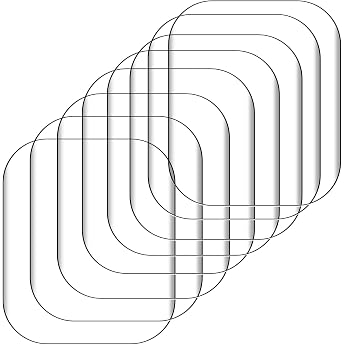 LK Pack of 8 Screen Protectors for Apple Watch Series 12/11/10 42 mm Screen Protector