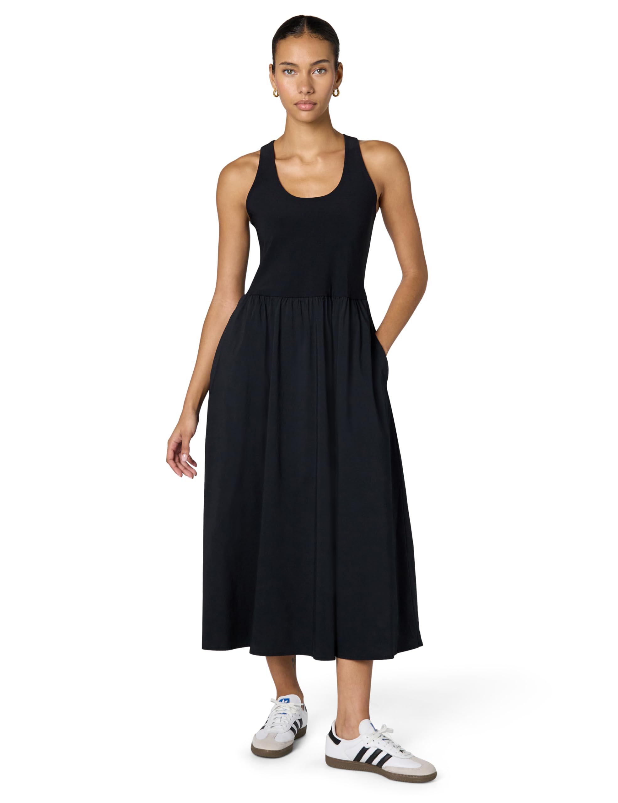Sweaty Betty Womens Athletic Lightweight Explorer Ribbed Racer Back Dress