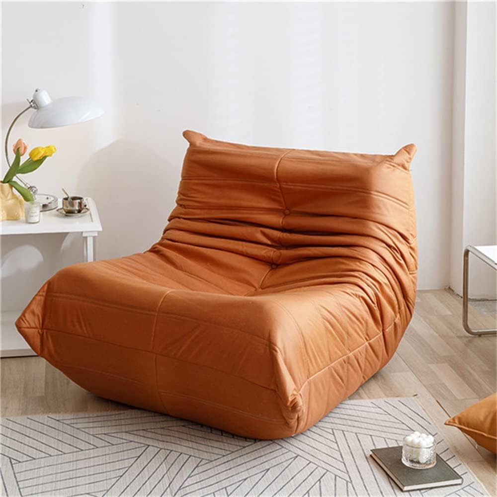 Sofa for Living Room Bedroom Single Seater Lazy Chair High Density Rebound Foam Video Gaming