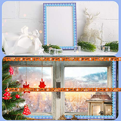 image for Outus Christmas Bulletin Board Decorative Trim Border Trim Bulletin Bo