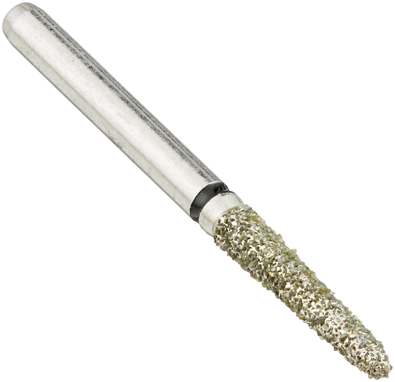 Burs 878K/016SC (1.6mm head size, 8.0mm head length), Friction Grip Shank, Super Coarse Grit, Modified Chamfer (Pack of 5)