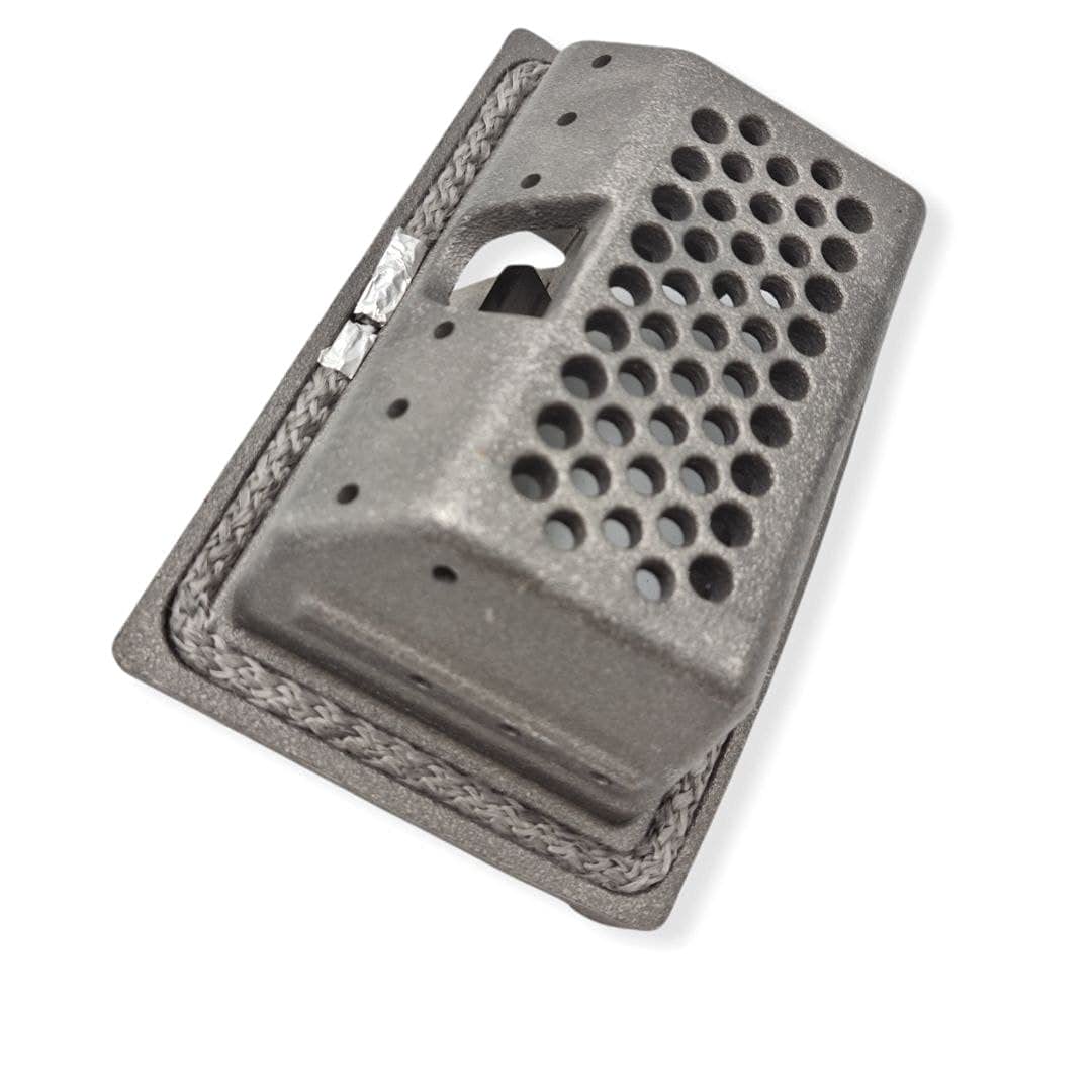 Extraflame Braciere 004278184 - Ghisa, Rettangolare, Compatibile con Metallo