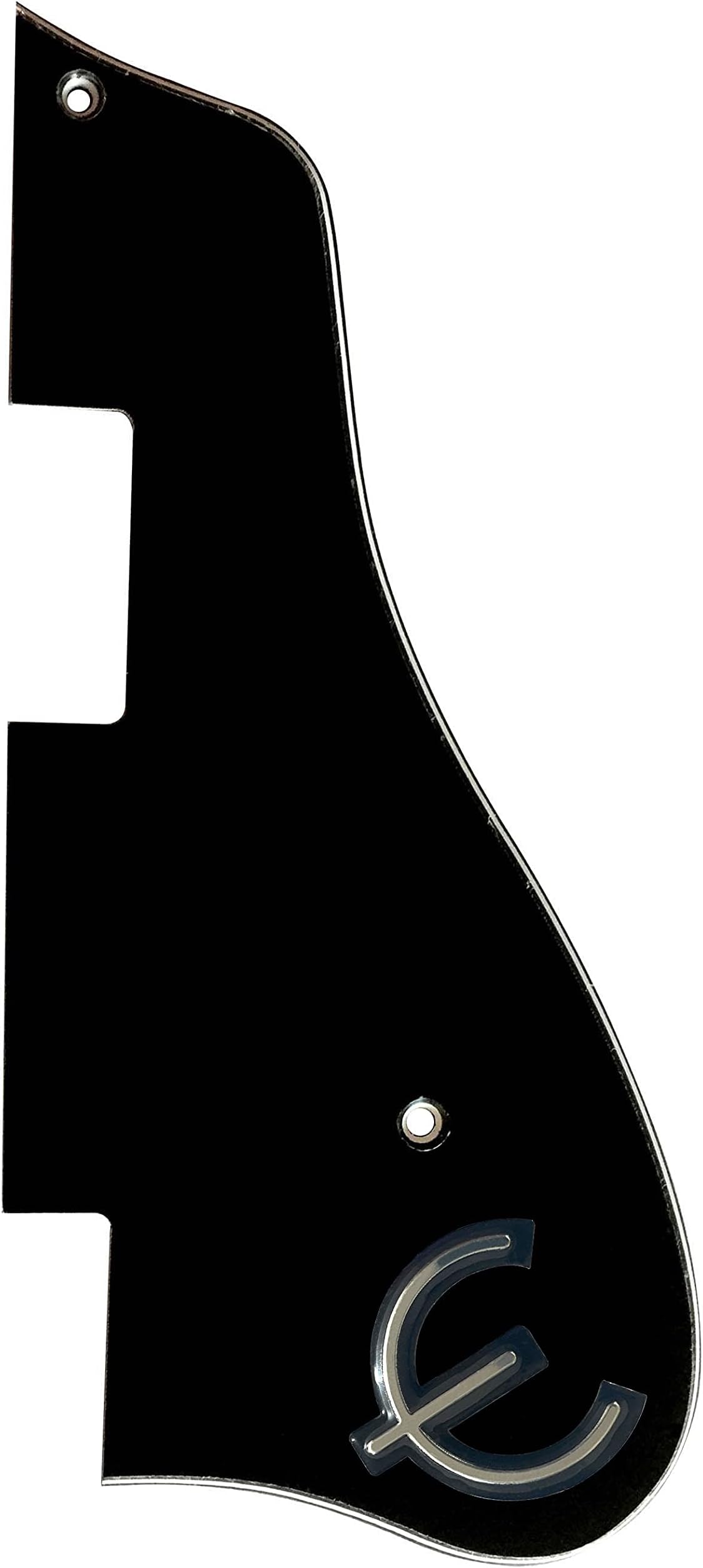 For 1964 Epiphone Casino & E Logo Style Guitar Pickguard Scratch Plate (3 Ply Black)