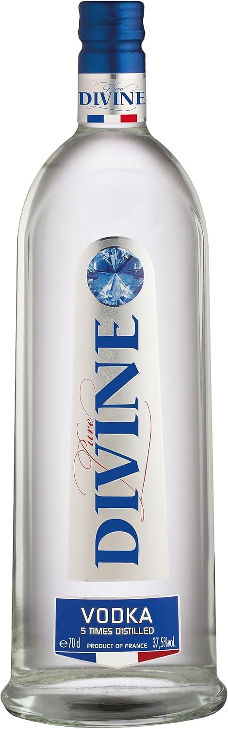 Pure Divine – French Vodka from the Northern Vosges – 37.5% ABV (1 x 0,7 L)