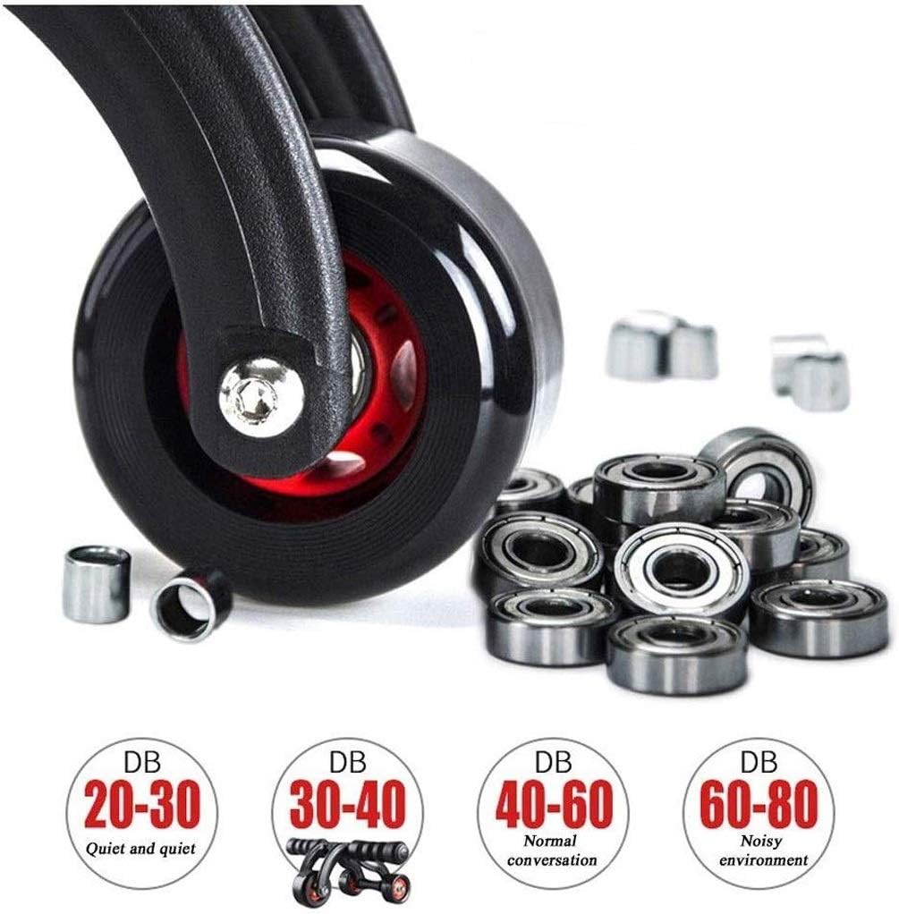 Four-Wheeled Belly Machine-Abdominal Muscle Wheel-Belly Wheel Four Wheel Four-Wheeled Belly Wheel for Abdominal Muscle Gym Equipment Abdominal