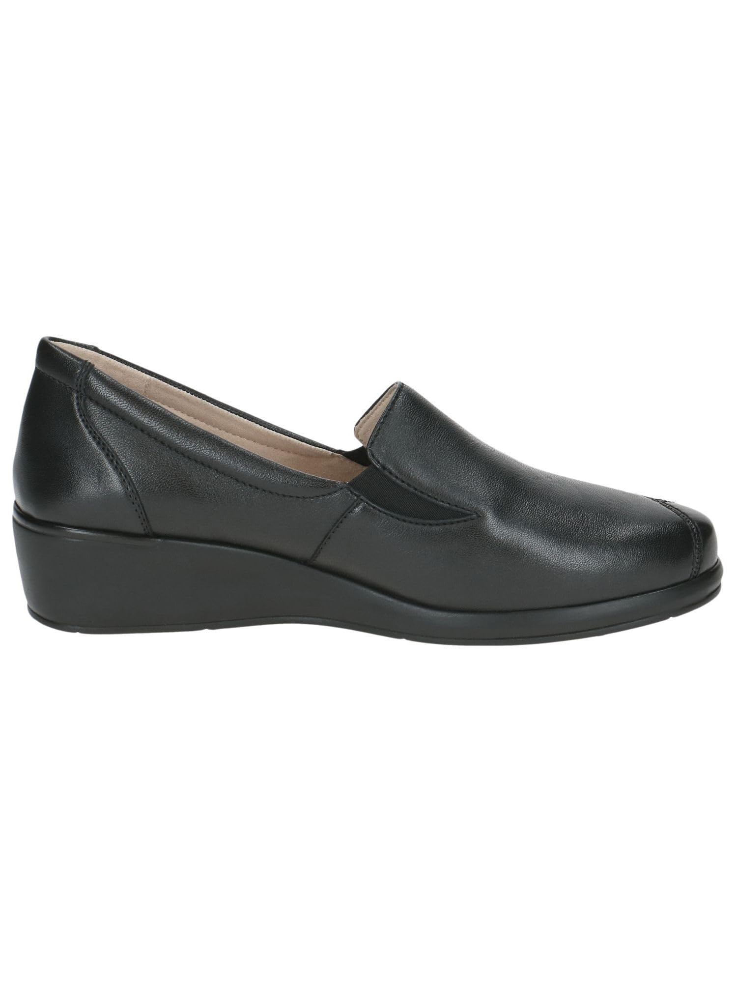 Caprice Comfort Damen Slipper aus Leder Mehrweite H