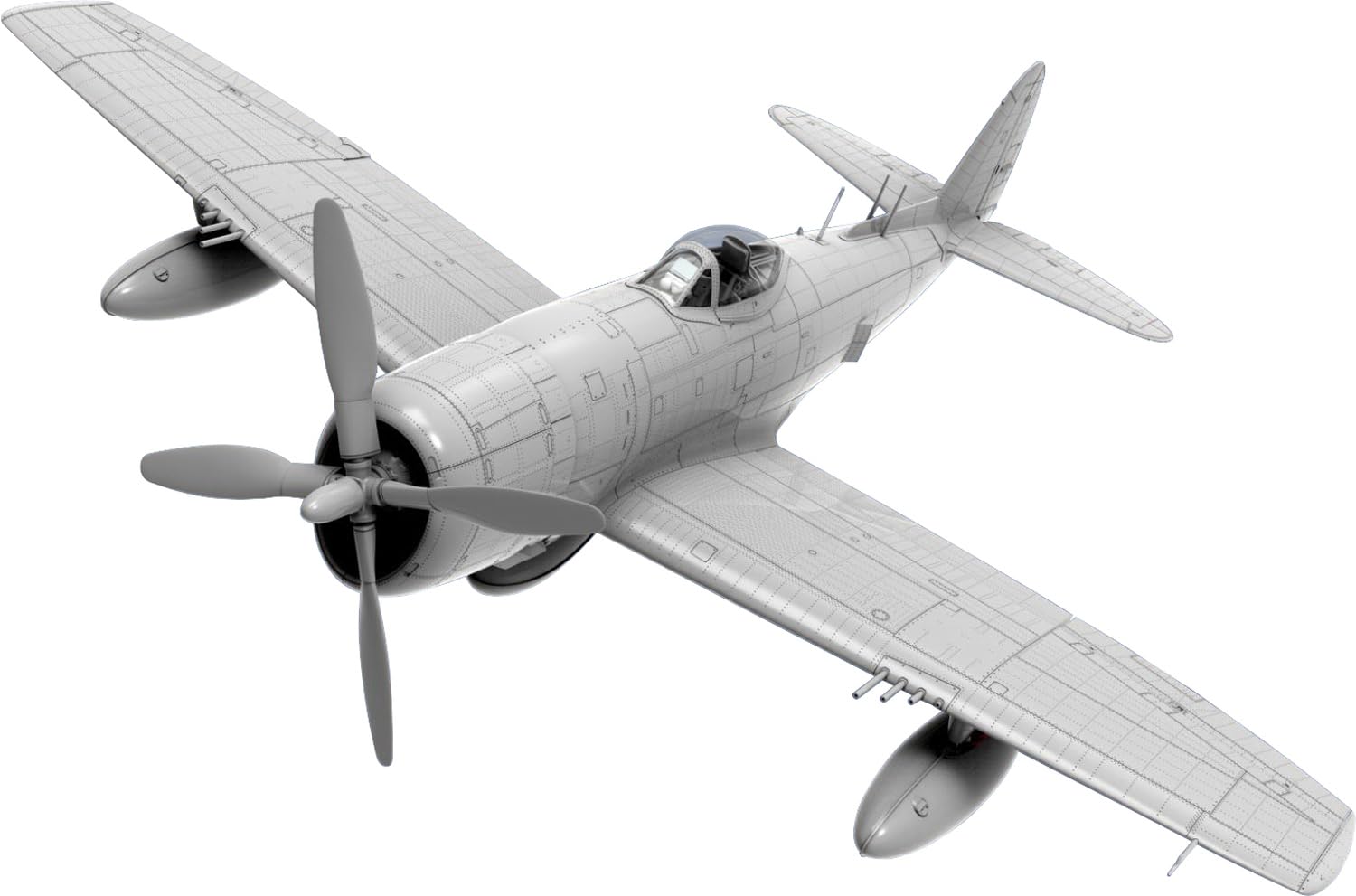 Miniart 1:48 - P-47N-1RE Thunderbolt Basic Kit