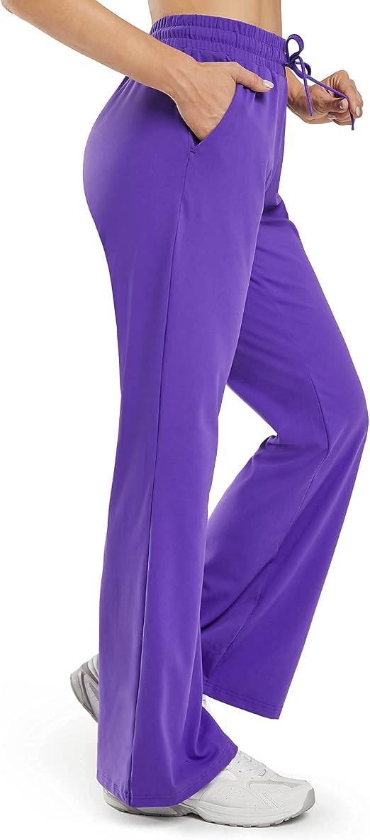 G4Free Womens Yoga Sweatpants Bootcut 