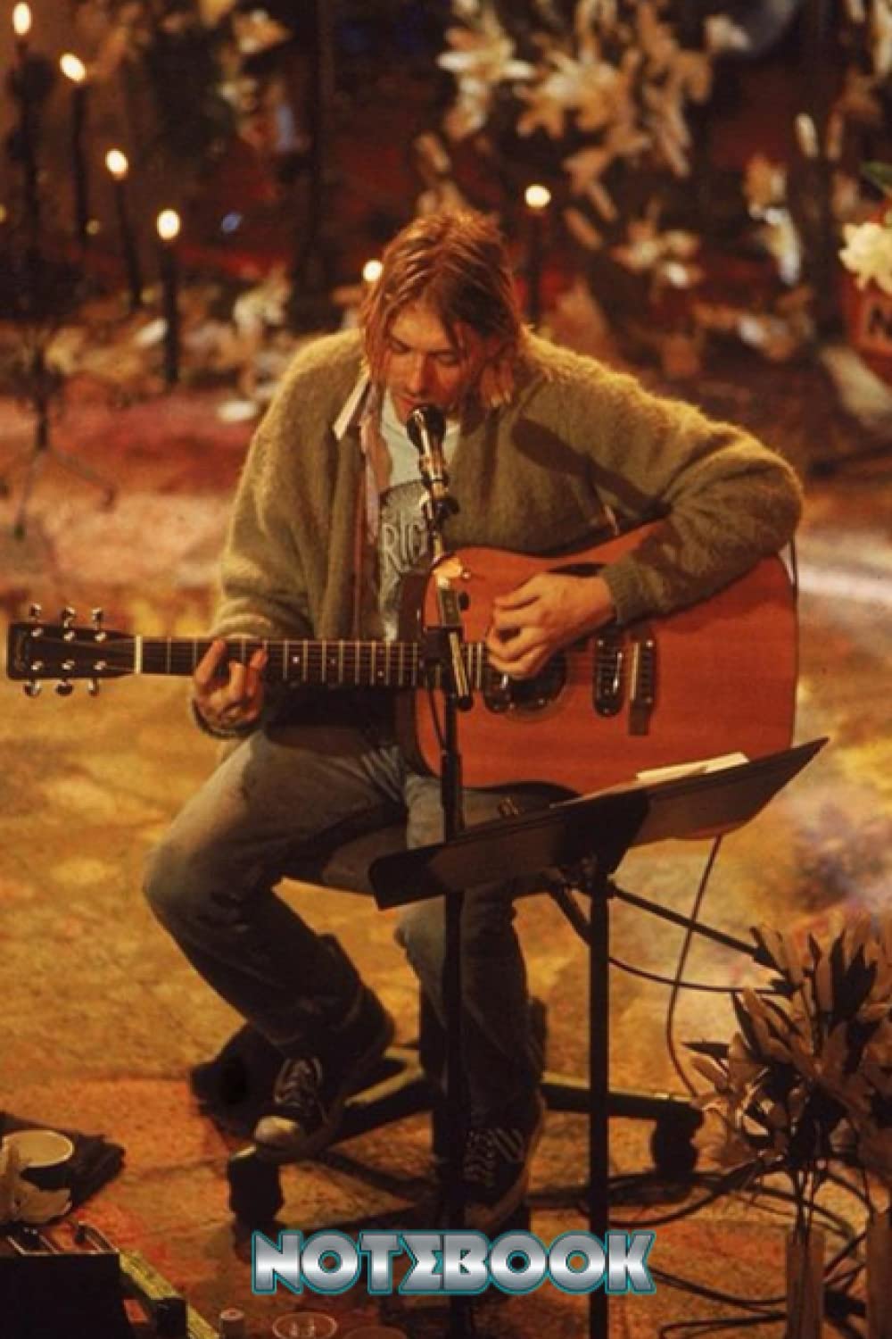 Notebook : Kurt Cobain Journal Notebook Gift Book for Writing, Thankgiving Notebook for Fans , Gift Idea #137