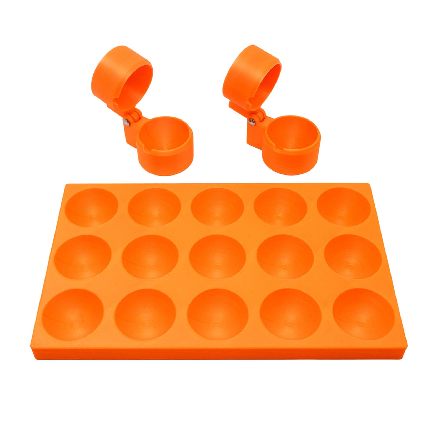 Nucelit Modern Sphere Cake Molds Set with 2 Professional Grades Molds and Tray Creative Cake Decorating Cakes Press Set Baking for Round Cakes