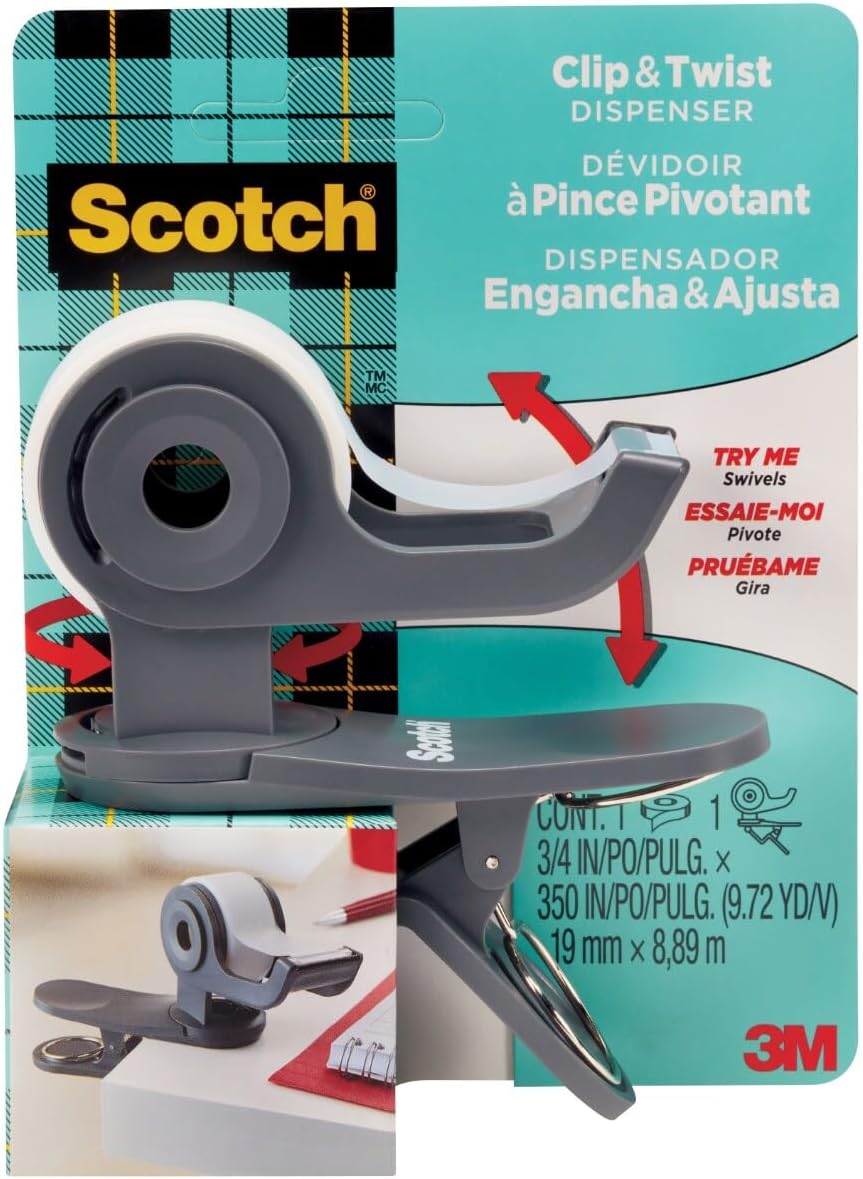 Scotch Desktop Tape Dispenser, Great for Gift Wrapping, 1 Dispenser