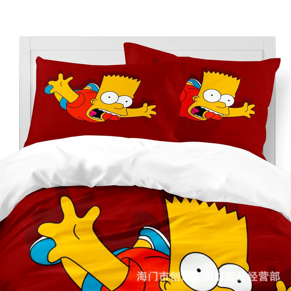 The Simpsons Dekbedovertrek Portret