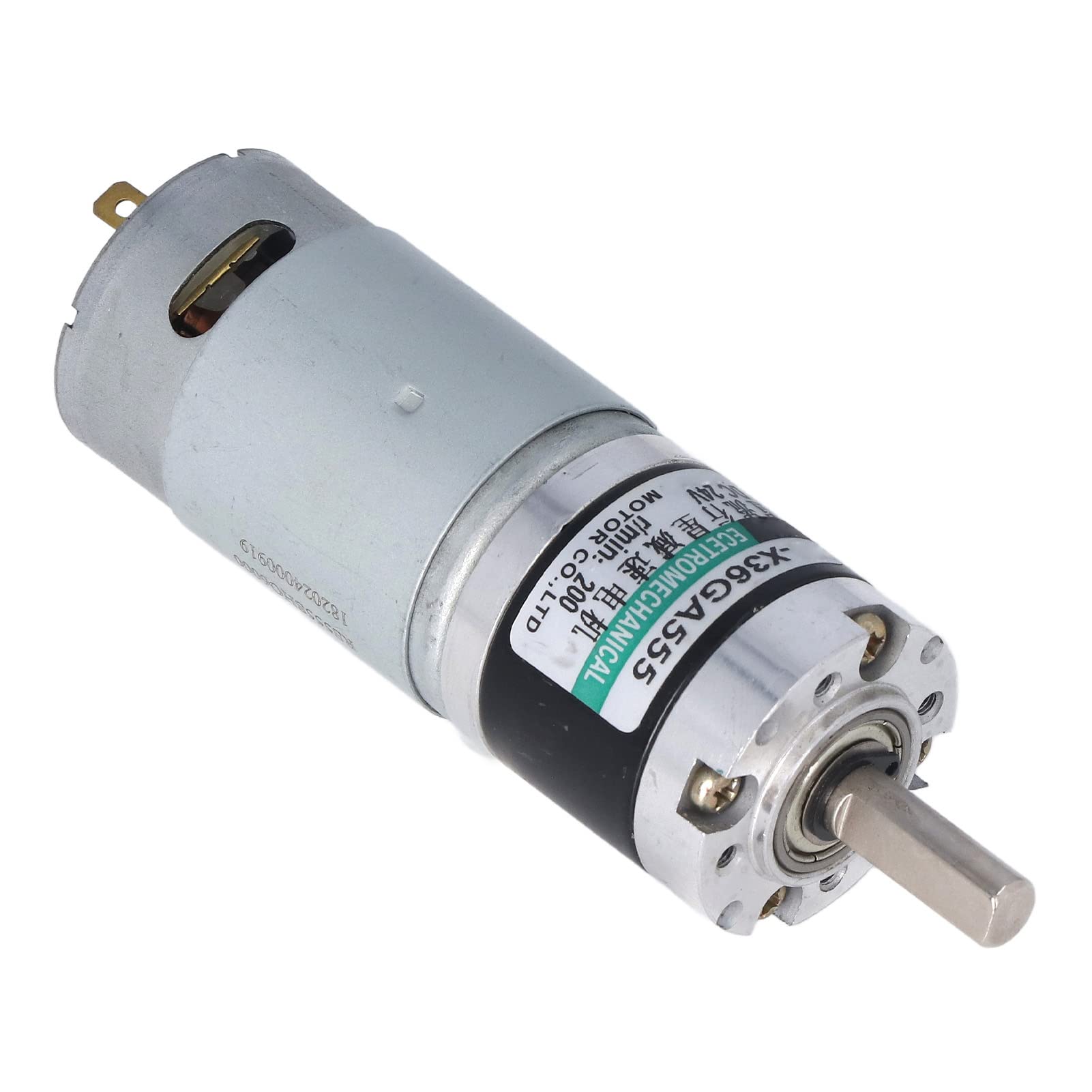 Jeanoko Planetengetriebemotor 34KG.cm Drehmoment 24V (200 U/min)