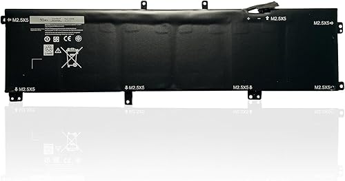 245RR 0H76MY H76MV 07D1WJ 7D1WJ Y758W - Batería de repuesto para laptop Dell XPS 15 9530 Precision M3800 701WJ T0TRM (11.1V 91Wh)