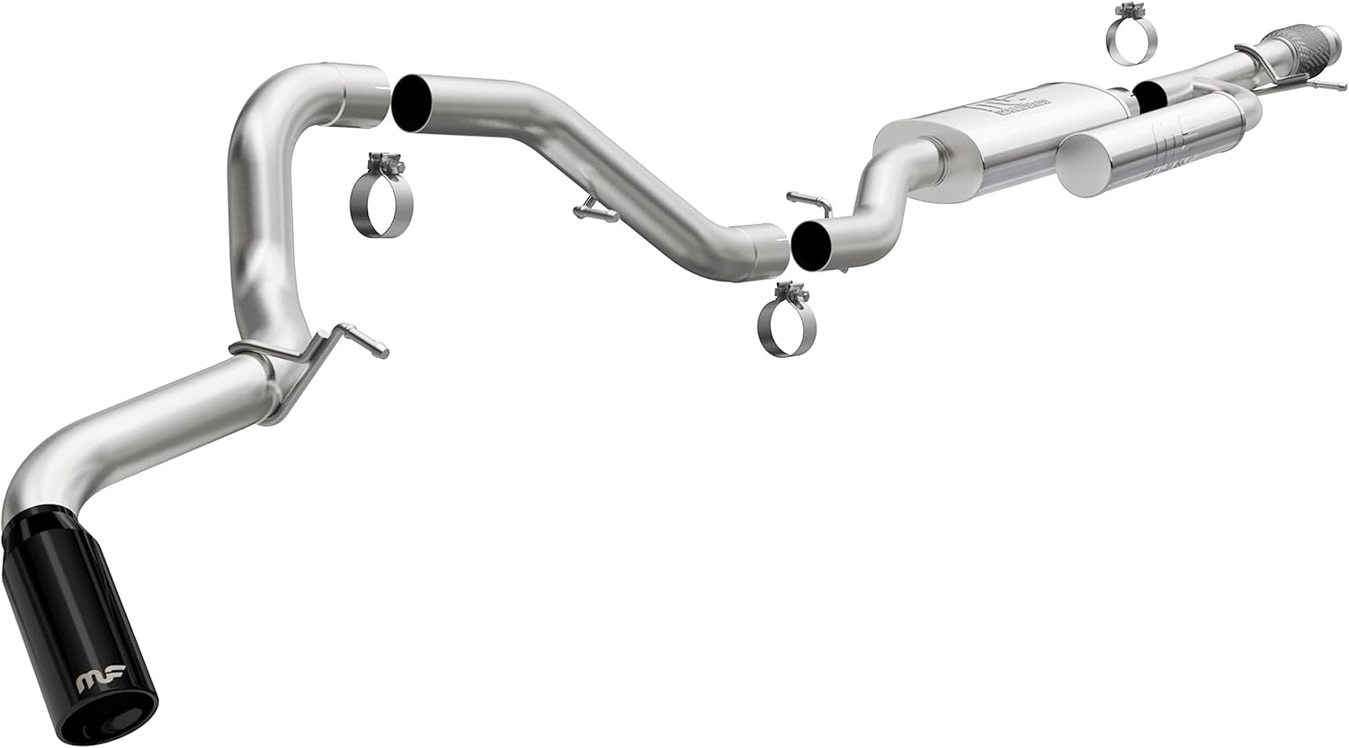 MagnaFlow Performance Exhaust System 19540: Cat-Back, Street Series, Single Passenger Side Rear Exit Style