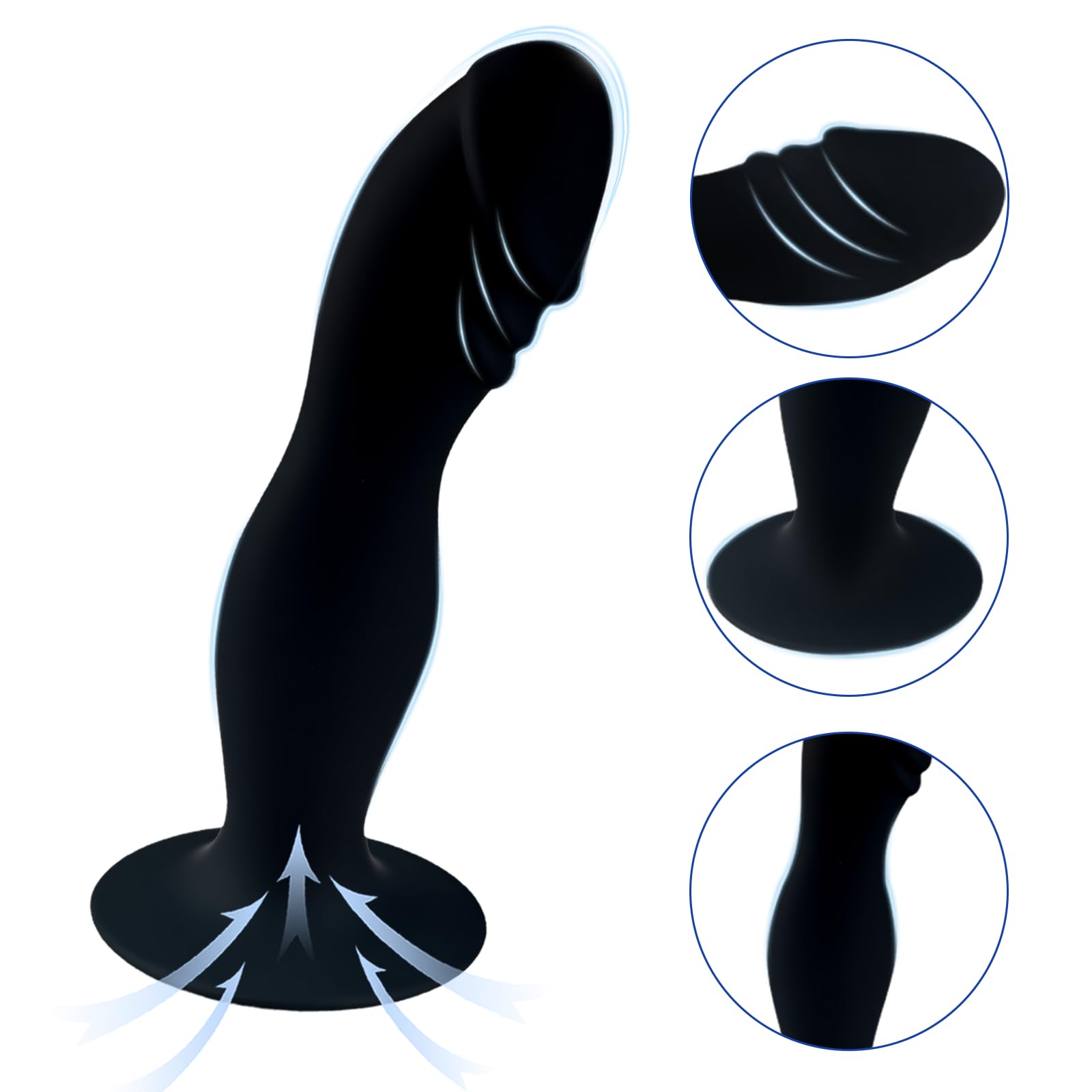 Realistischer Analdildo mit Saugfu Analplug Anal Masturbator Dildo Butt  Plug Prostata-Massagegert Anus Dilatator Sex Toy Vaginal Stimulator  Sexspielzeug fr Mnner Frauen : Amazon.de: Drogerie & Krperpflege