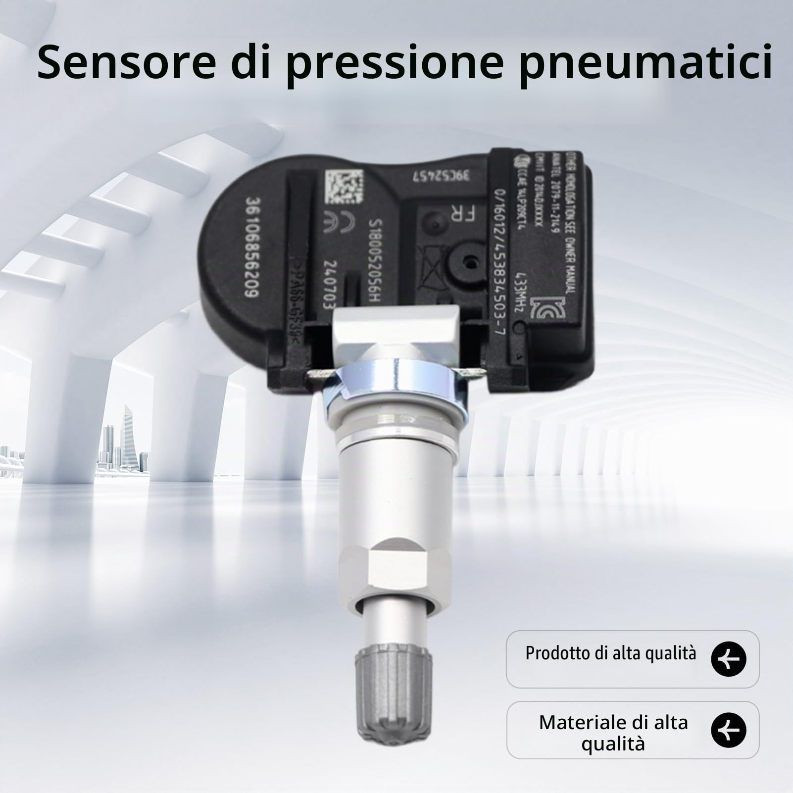 Sensore di pressione pneumatici RDKS TPMS Sensore di pressione pneumatici 36106881890 per F20 F21 F22 F23 F30 F34 F36 F45 F46 F80 F87 36106856209