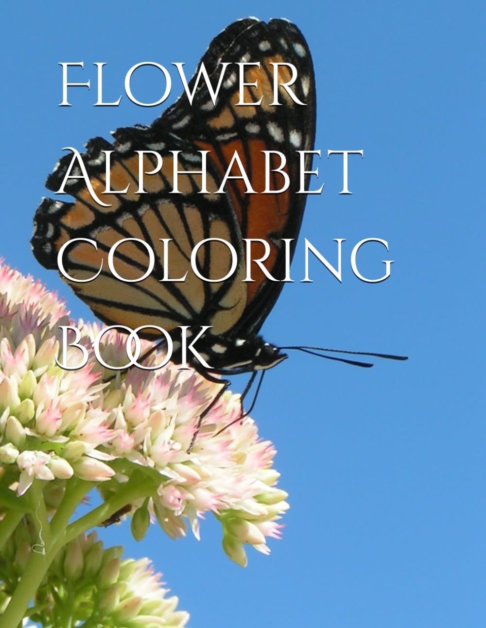 Flower Alphabet Coloring Book