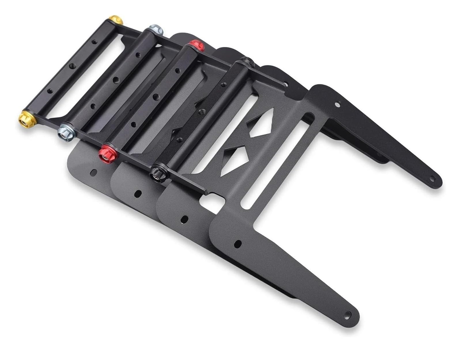 Support De Navigation GPS pour VOGE pour SR4MAX 350 SR4 pour Max Fixation sur Station d'accueil, Navigation GPS Support De Téléphone Guidon Moto Compatible avec(Rouge)