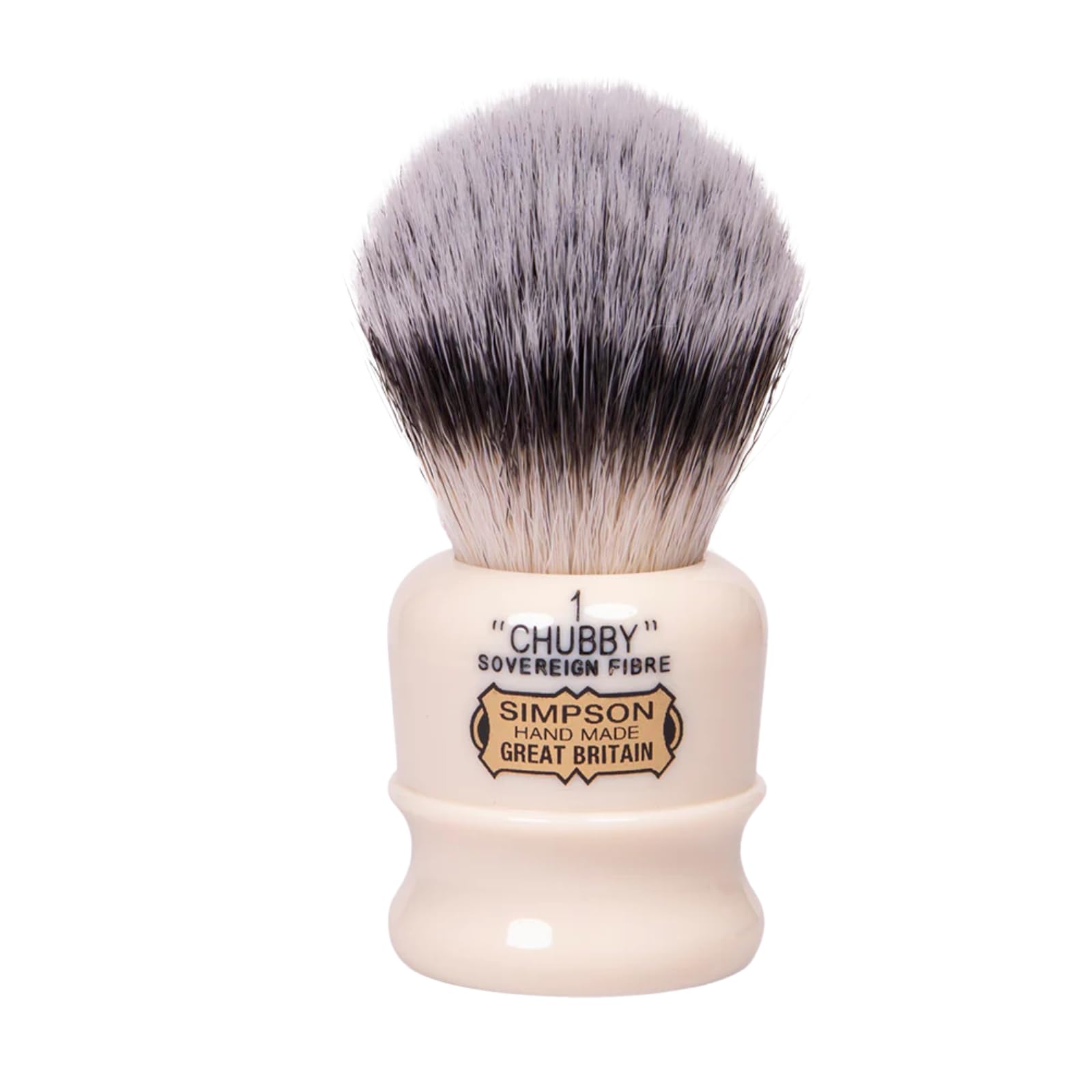 Amazon.com : Simpsons Shaving Brush Chubby 1 CH1 Sovereign Fibre 