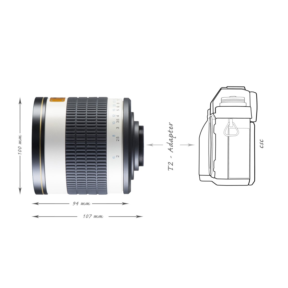 Walimex 15535 camera lense