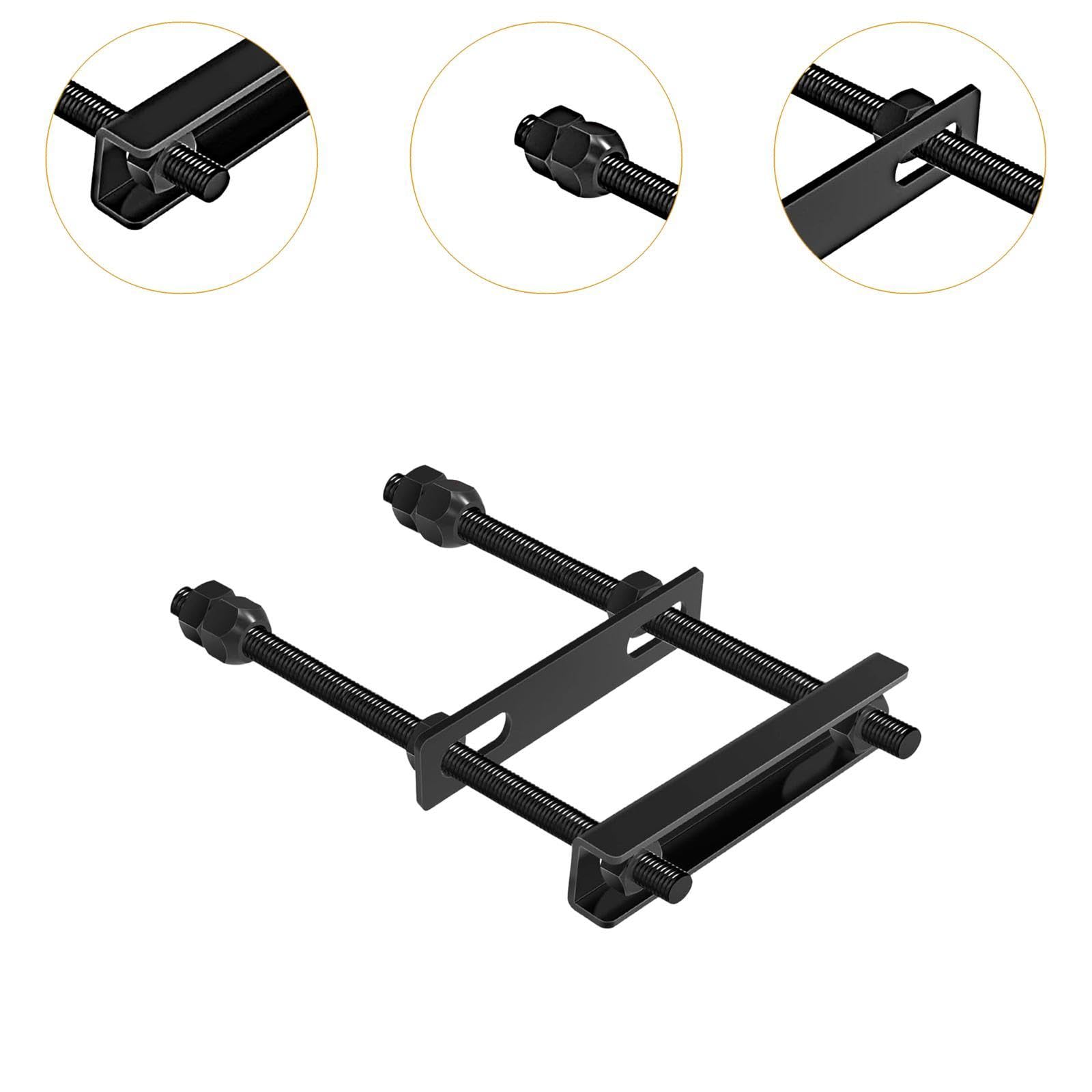 Support de Roue de Secours pour Remorque, Fixation Universelle en Métal, Robuste, Pratique et Utile, Fixation de Roue de Secours pour Remorque et Bateau