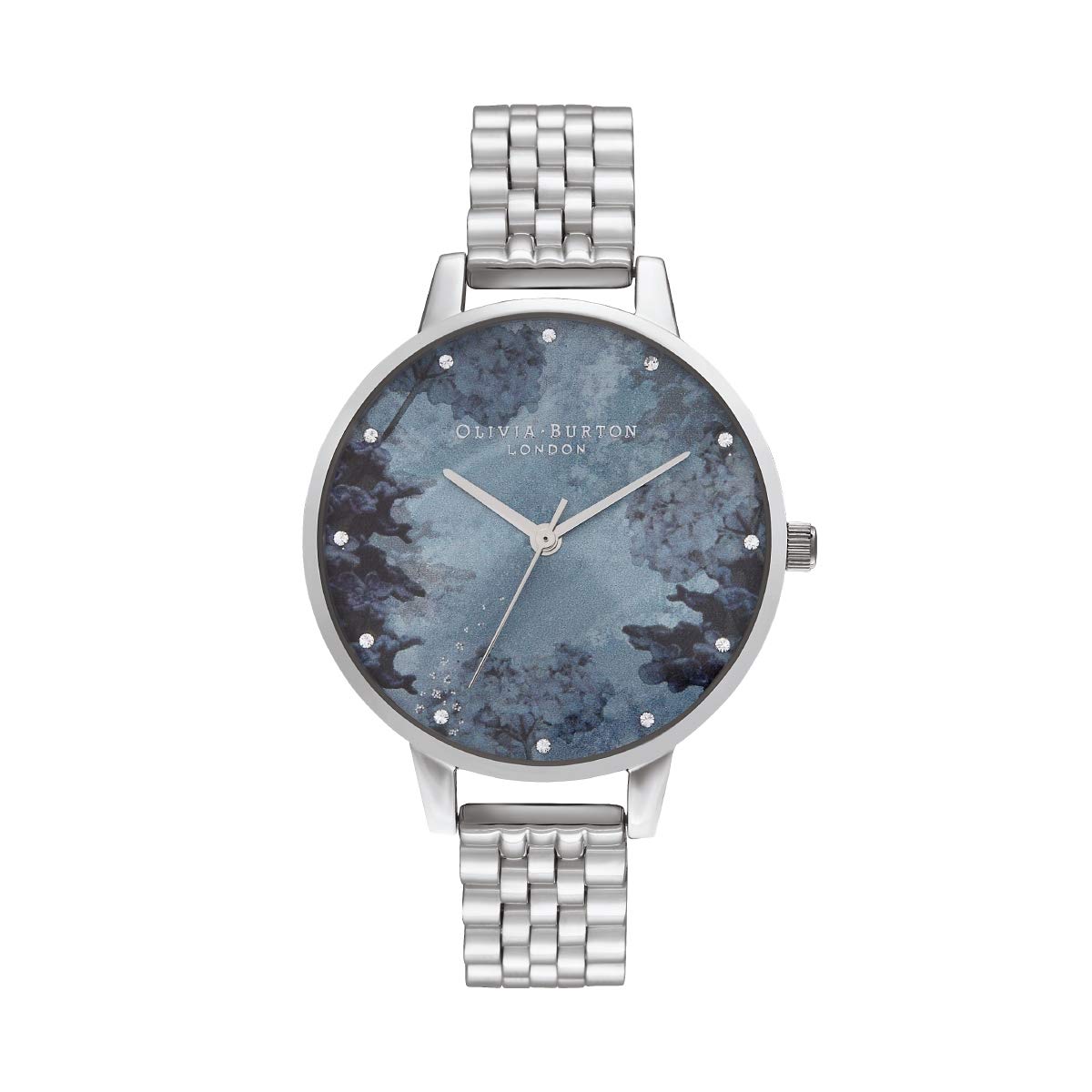 Olivia Burton Womens Quartz Watch, Analog Display and Stainless Steel Strap OB16US06