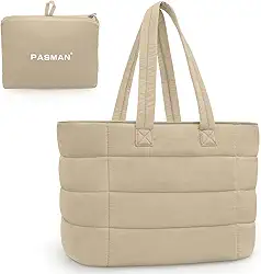 Bolsa acolchoada para viagem, bolsa acolchoada para laptop de 15,6 polegadas, bolsa de trabalho de nylon para enfermeiras, faculdades, professores