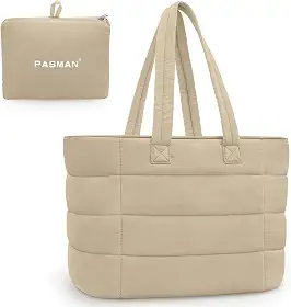 Bolsa acolchoada para viagem, bolsa acolchoada para laptop de 15,6 polegadas, bolsa de trabalho de nylon para enfermeiras, faculdades, professores