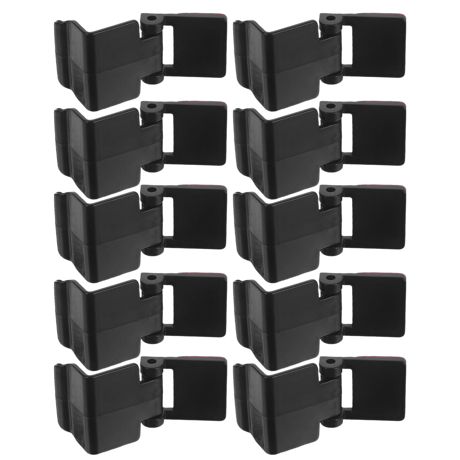 KOMBIUDA 10 Pezzi Clip Bloccaggio per Coperchio Terrario Rettili, Chiusure a Scorrimento in Plastica ABS Compatibili Acquari e Terrari per Tartarughe, Morsetti Protezione Antiscivolo per