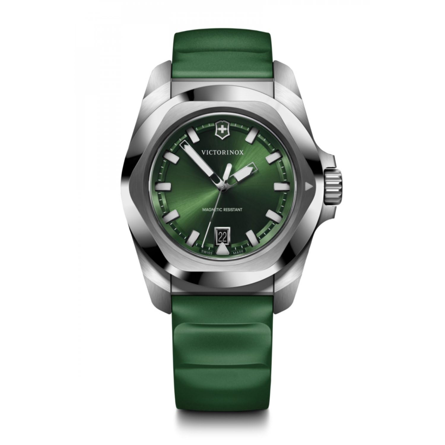 Victorinox Uhr V242085 Line up Stahl und Gummi