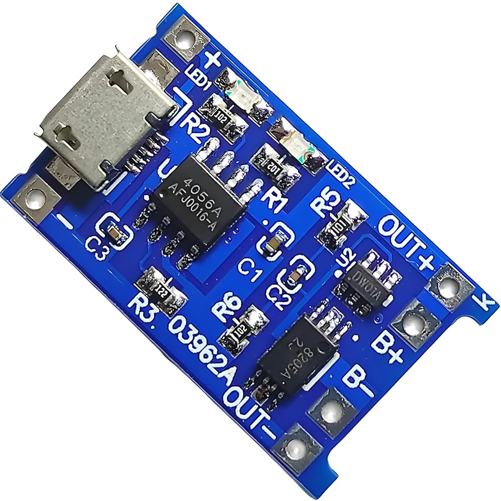 R&D TP4056 1A Li-ion lithium Battery Charging Module – Mini USB Pack of 2 (B0CPSX43YD) Amazon Price History, Amazon Price Tracker