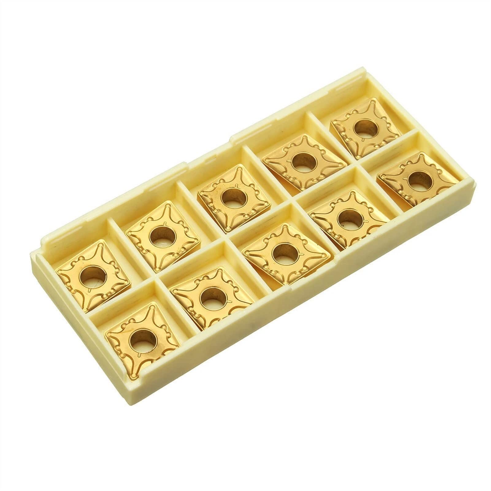 Herramientas de Corte para Torno metalicocuchillas 20 Piezas CNMG120408-MA US735 Insertos de portaherramientas de torneado