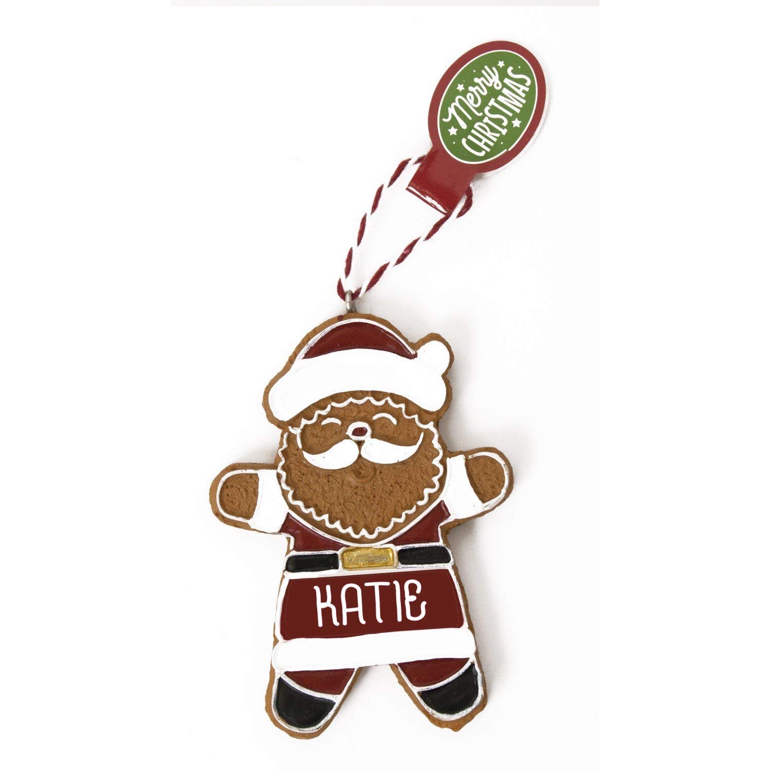 Gingerbread Christmas Tree Hanging Decorations Katie