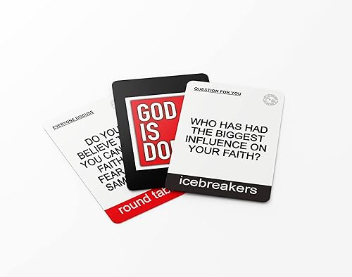 Miniatura 6 de God Is Dope - Iniciadores de conversación cristiana, regalos cristianos divertidos para provocar el pensamiento, preguntas y preguntas bíblicas,
