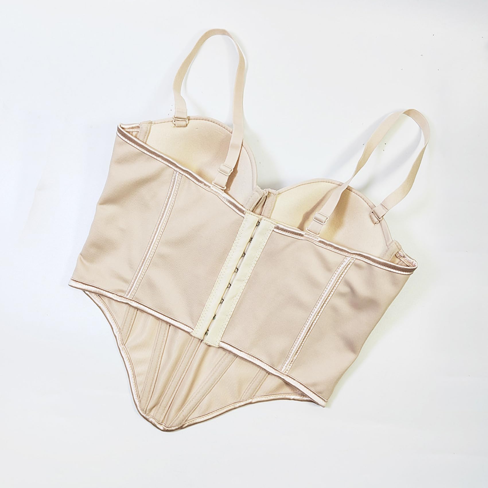 Bustier Corset Crop Top Soutien-Gorge Clubwear Slim Vest Costume