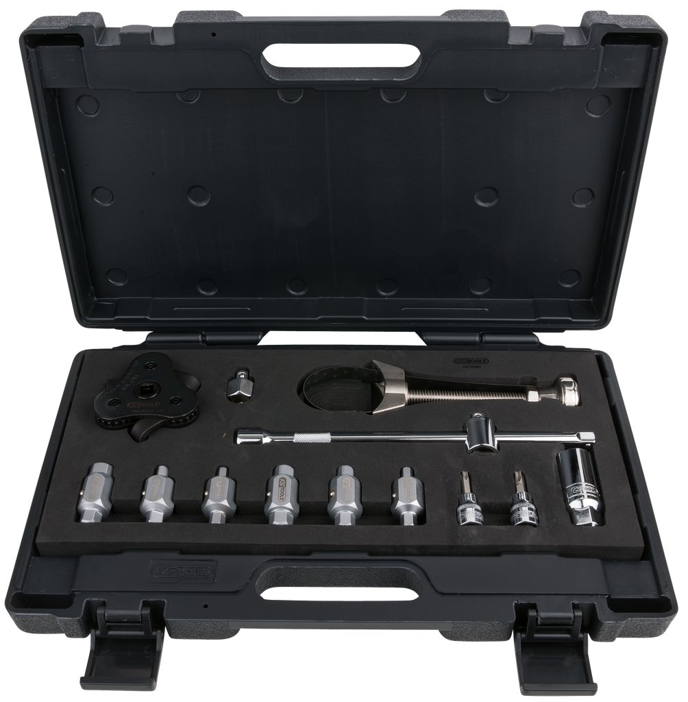 KS Tools 150.9300 - Pack de 13 piezas con filtros de aceite y tornillos de vaciado de aceite