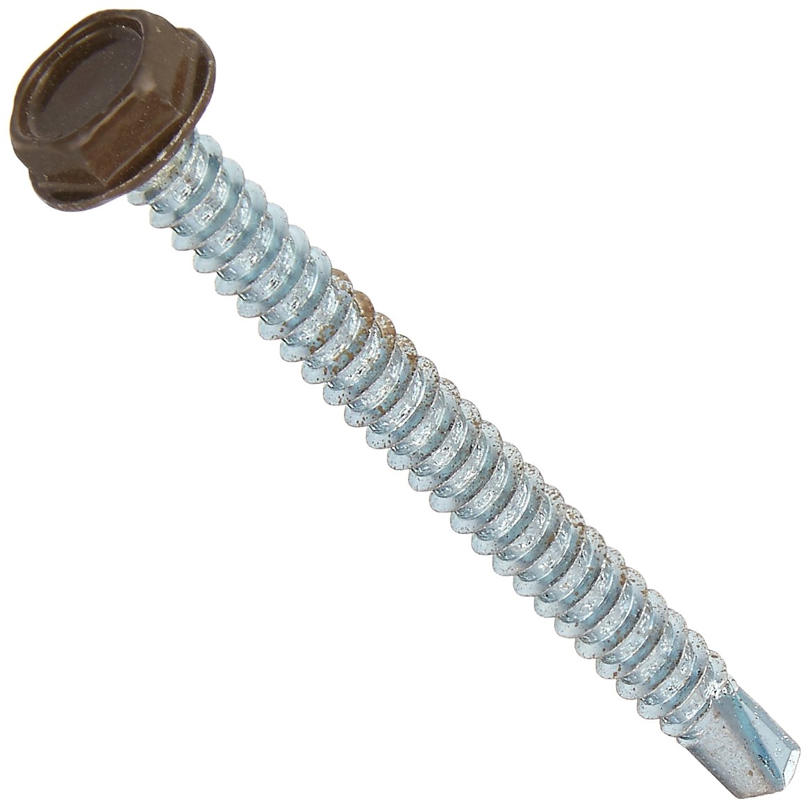 Vis de perçage Hillman 560401 à tête peinte et rondelle de 25,4 x 5,1 cm